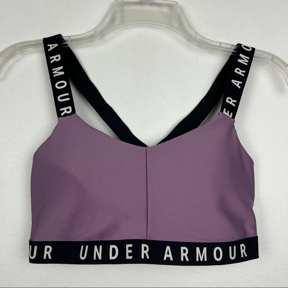 Under Armour Logo Strap Soorts Bra - Picture 2 of 3
